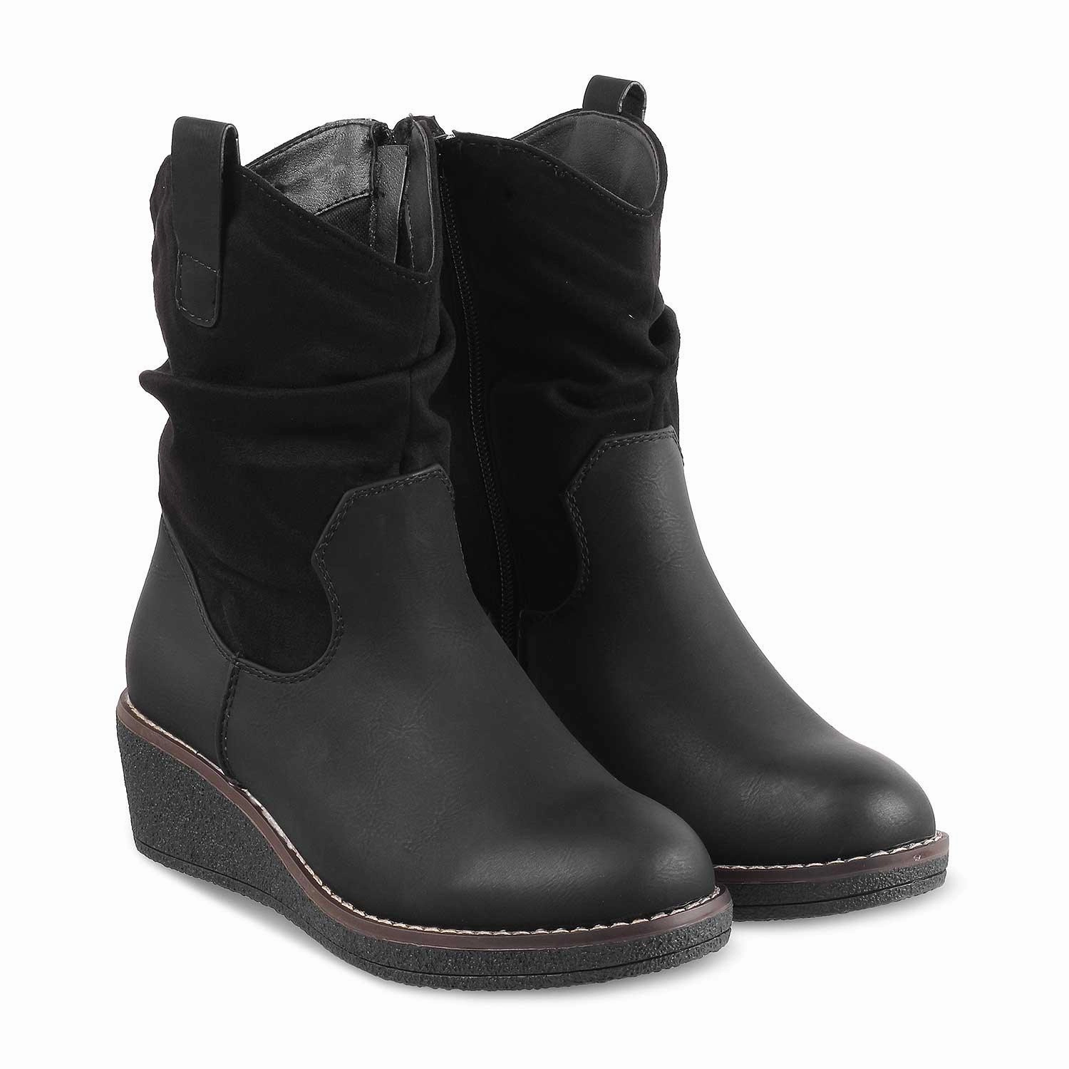 Red Wings Boots The Faro Black Women's Ankle-length Boots