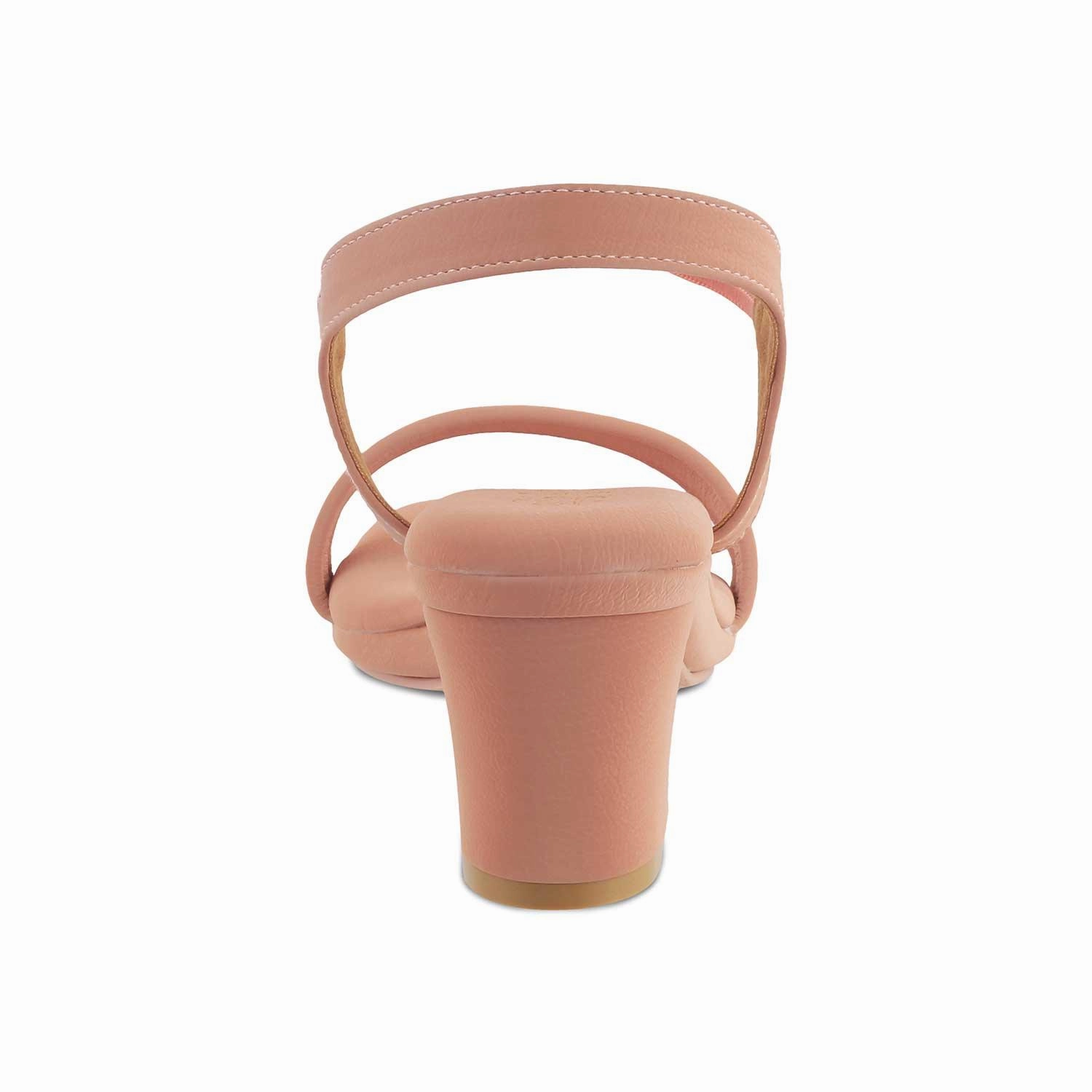 The Fun Pink Women's Casual Block Heel Sandals Tresmode Brazil Sandals