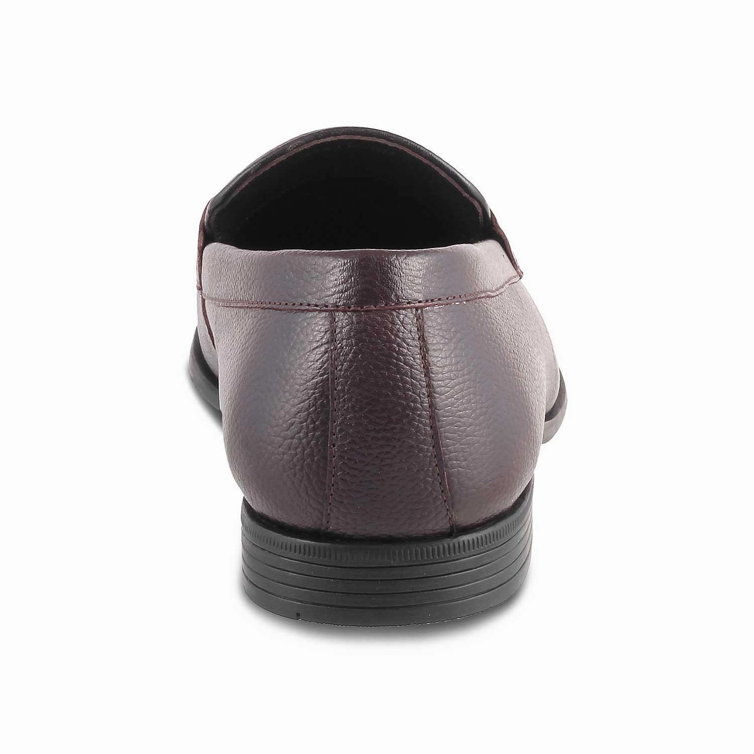 Loafers On Route 40 The Leven Brown Men's Leather Loafers Tresmode