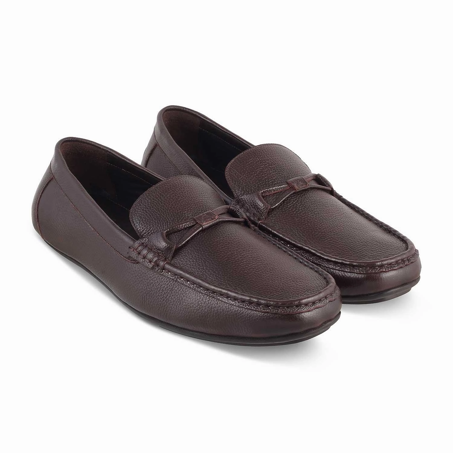 Ck Loafers The Levent Brown Men's Leather Driving Loafers Tresmode