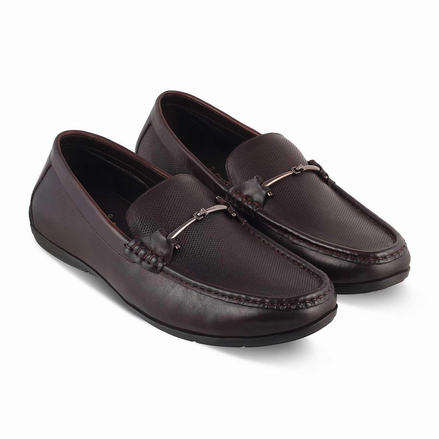 Filling Pieces Loafers The Nimbia Brown Men's Leather Driving Loafers Tresmode