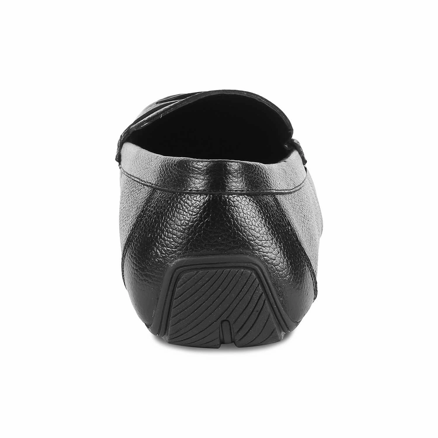 Kerin Loafers The Odry Black Men's Leather Driving Loafers Tresmode