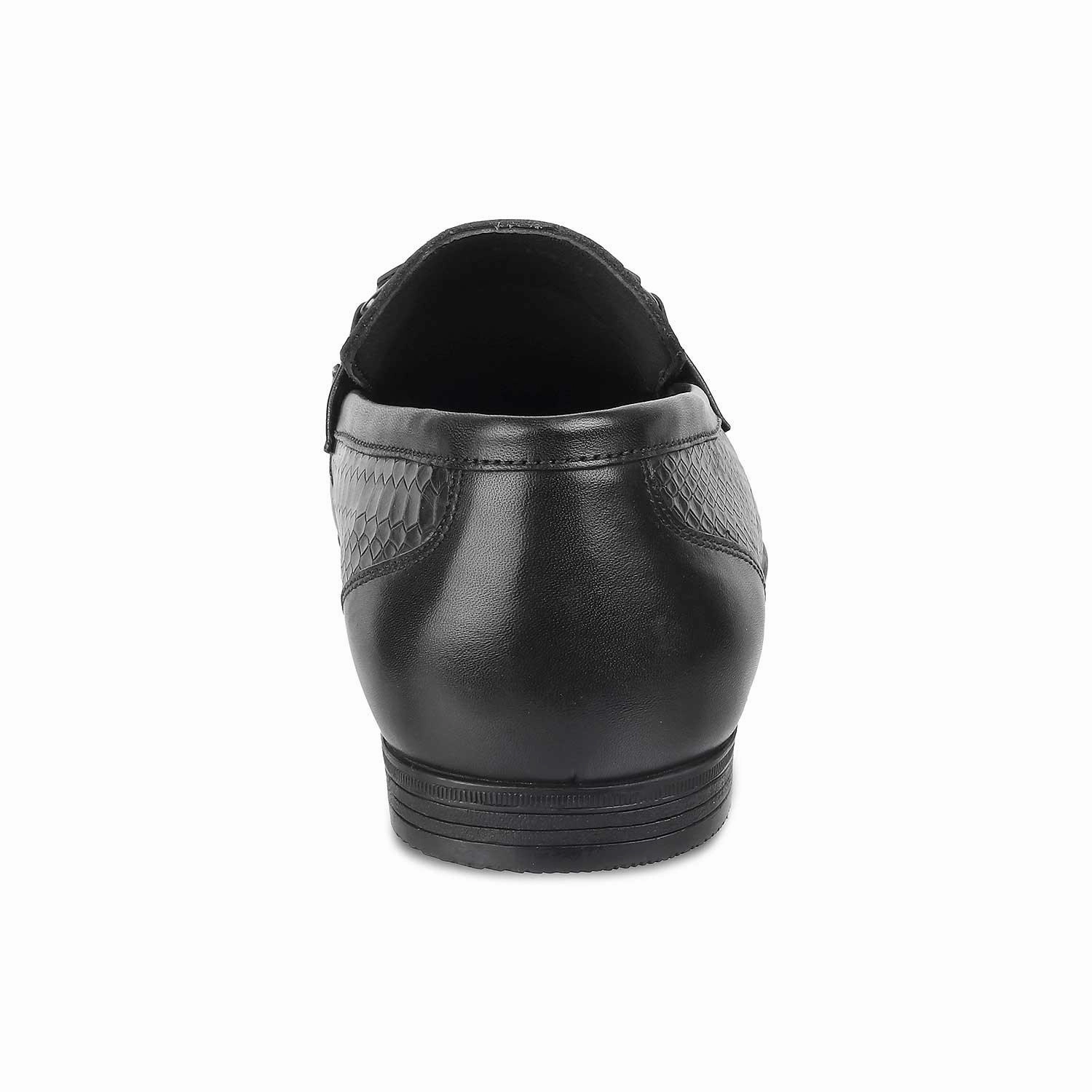 Pedro Loafers The Rytom Black Men's Leather Loafers Tresmode