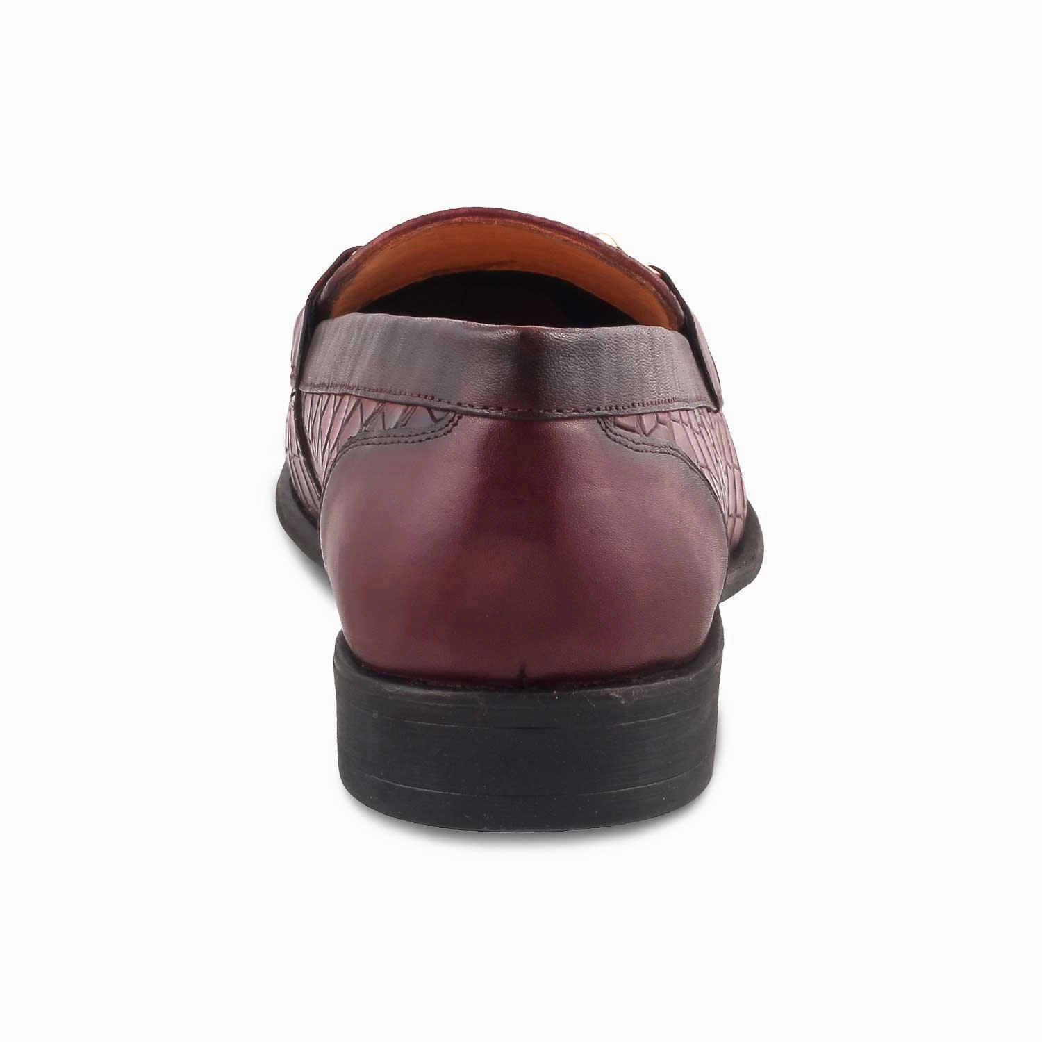 The Sweden Brown Men's Leather Loafers Tresmode Nunn Bush Conway Loafers