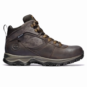 Timberland Men's Mt. Maddsen Waterproof Boot - Dark Brown Electrician Boots