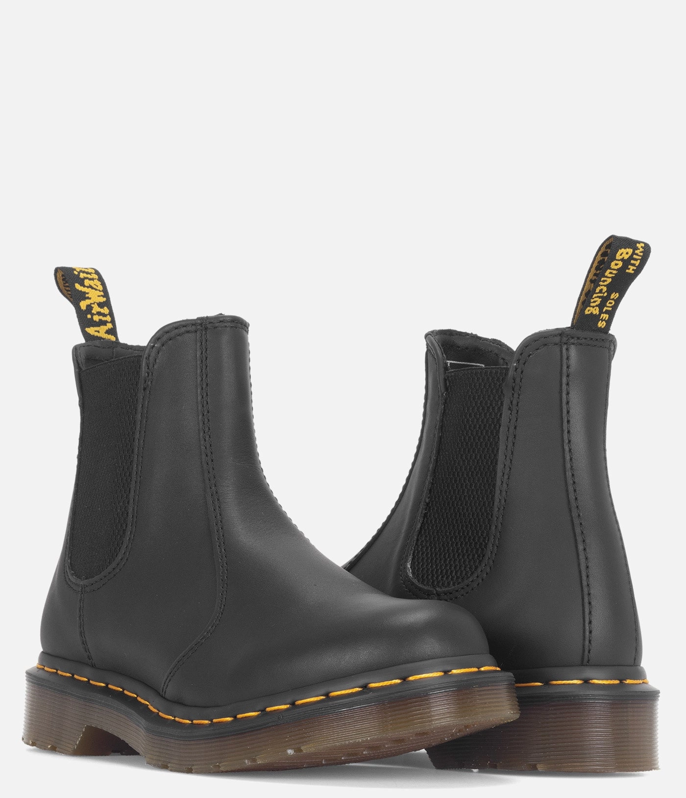 Dr. Martens 2976 Nappa Leather Chelsea Boot - Women Quad Platform Chelsea Boots