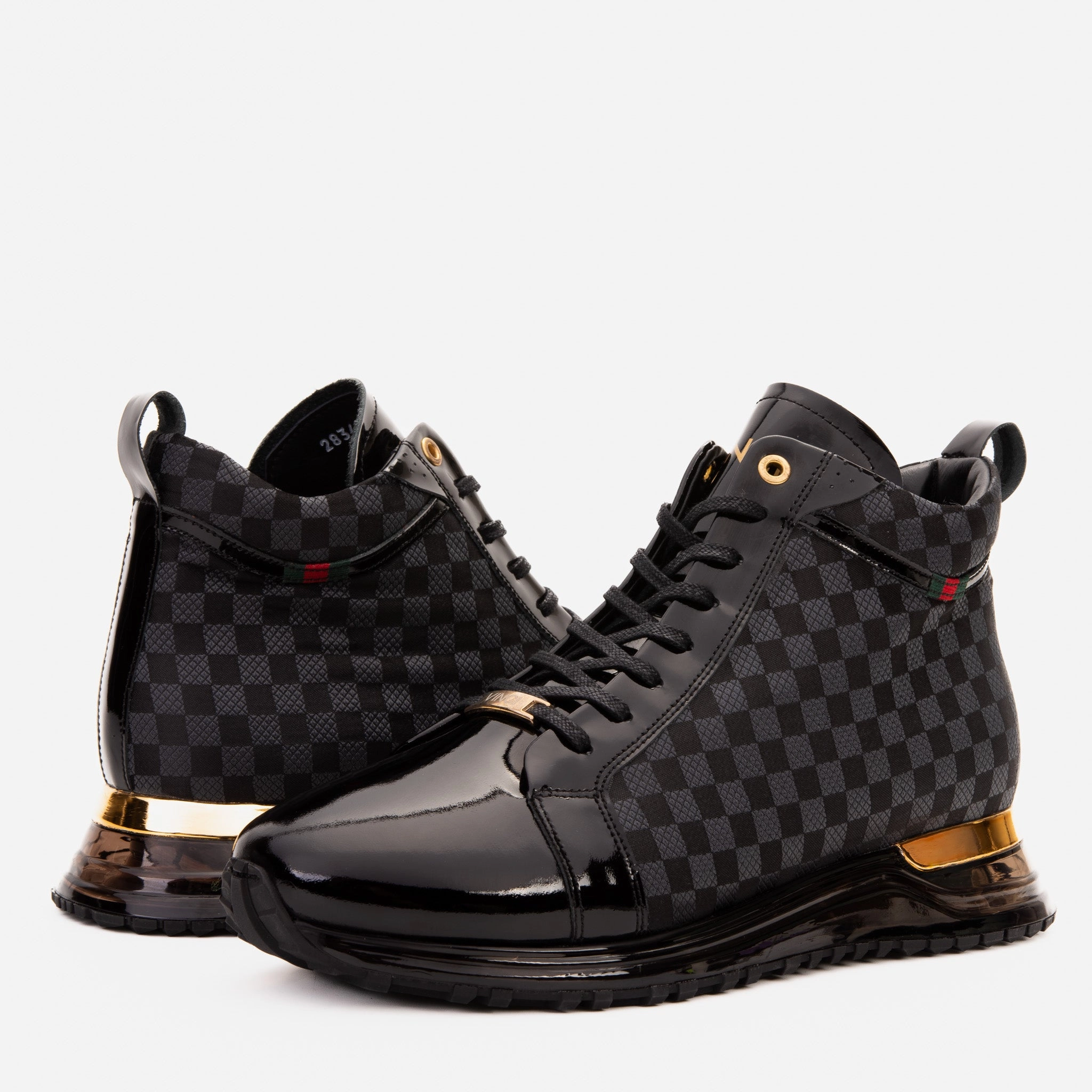 The Monte Carlo Black High-Top Men Sneaker Limited Edition Bludstone Boots