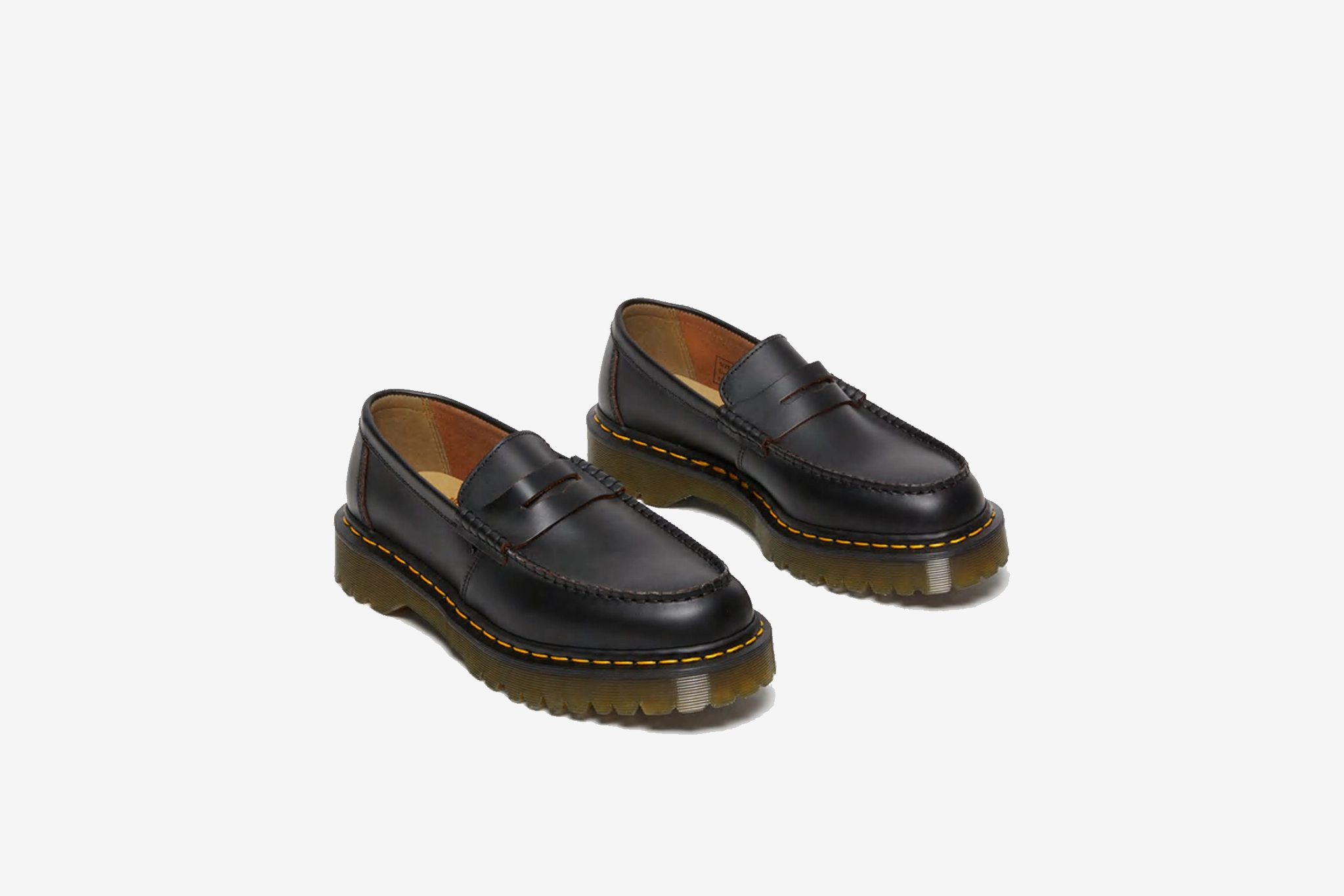 Dr. Martens "Penton Penny Loafer" M - Black Mondial Monk Oxfords