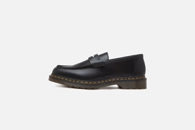 Zerøgrand Remastered Stitchlite Wingtip Oxfords Dr. Martens "Penton Penny Loafer" M - Black