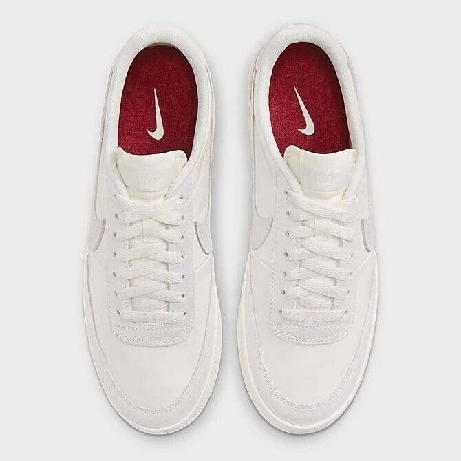 Miles Morales Nike Shoes Nike Killshot 2 HV0846-133 Sneakers Women's Sail Leather Lifestyle Shoes TF5896 (Ivory,6.5)