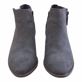 Boots Ankle Heels By Simply Vera In Brown, Size:10 Closed Toe High Heels