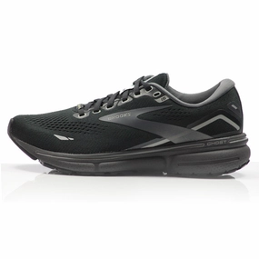 Brooks Ghost 15 GTX Men's Running Shoe - Black/Blackened Pearl/Alloy Stability Running Shoes