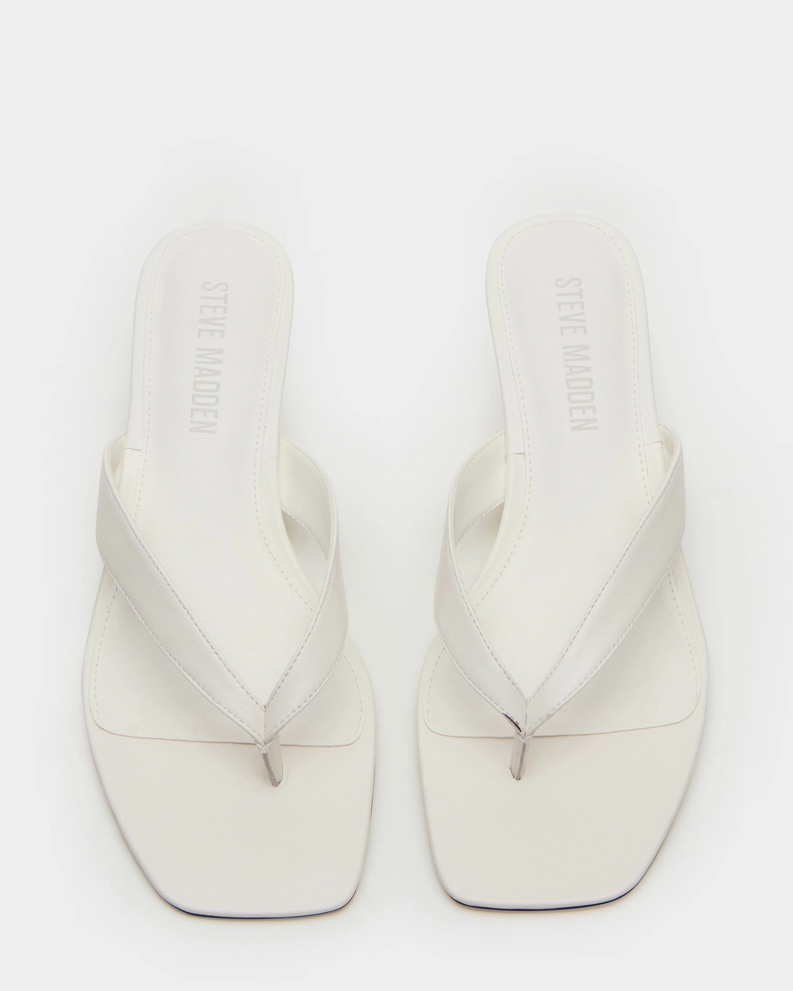 TRACIE WHITE LEATHER Jade High Heels