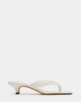 High Heels Pump TRACIE WHITE LEATHER