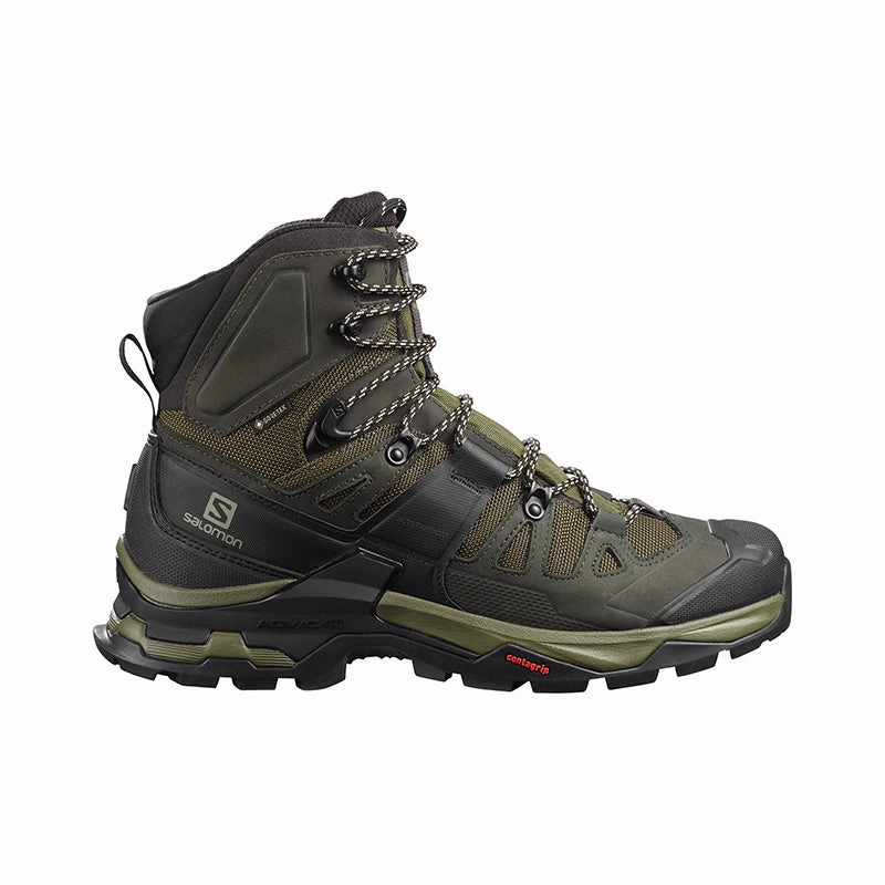 Men's Salomon Quest 4 GORE-TEX Olive Night/Peat/Safari Sports Direct Hiking Boots