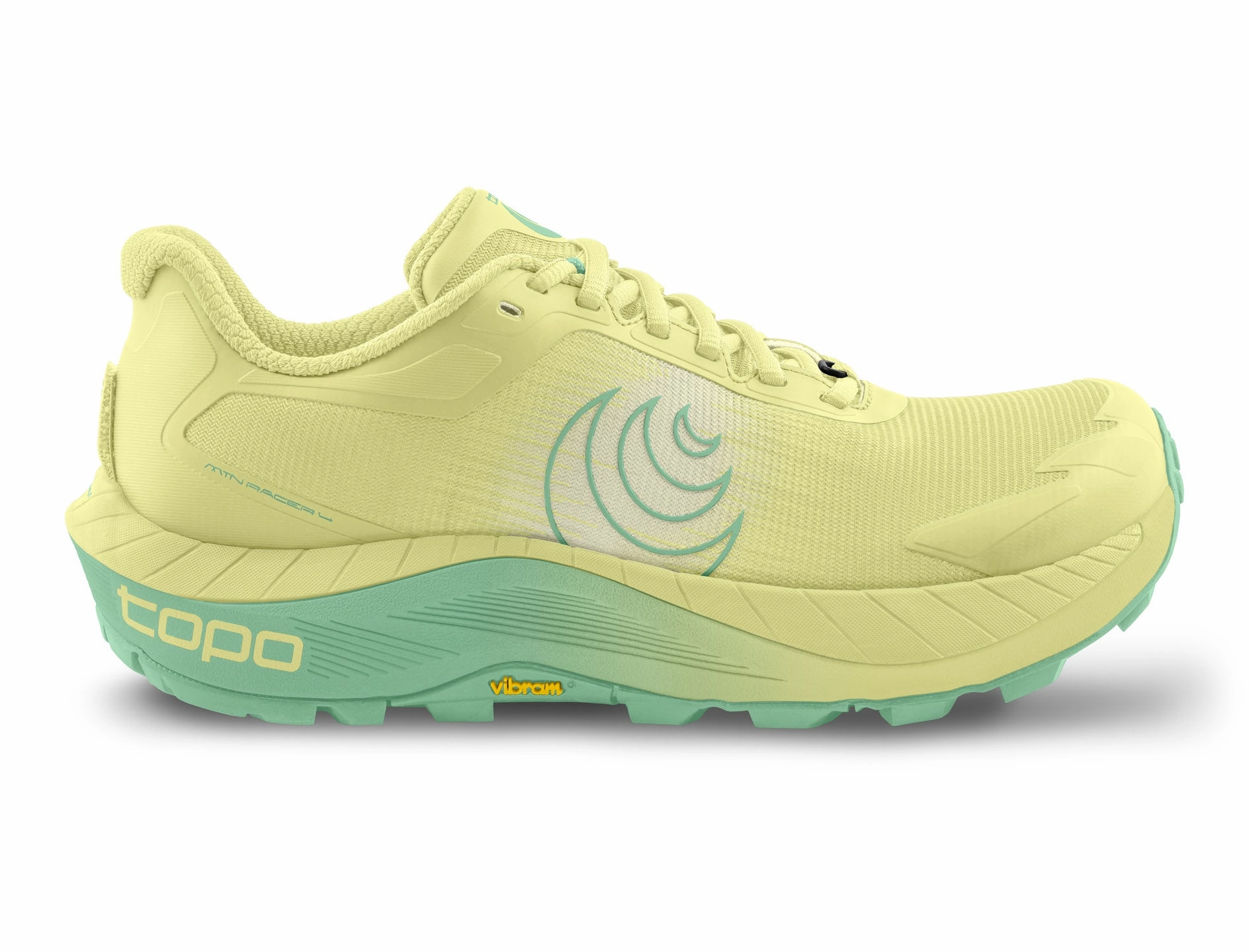 Strata Trail Mid Waterproof Hiking Shoe Topo Athletic | MTN Racer 4 | Women's | Yellow/Green