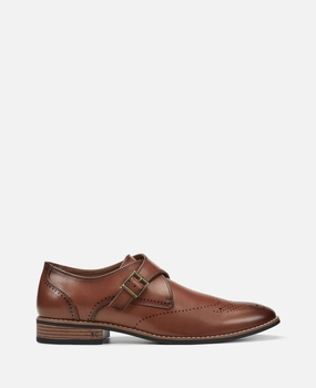 REACTION - Cheer Brogue Single Monk Strap Men In Brogues