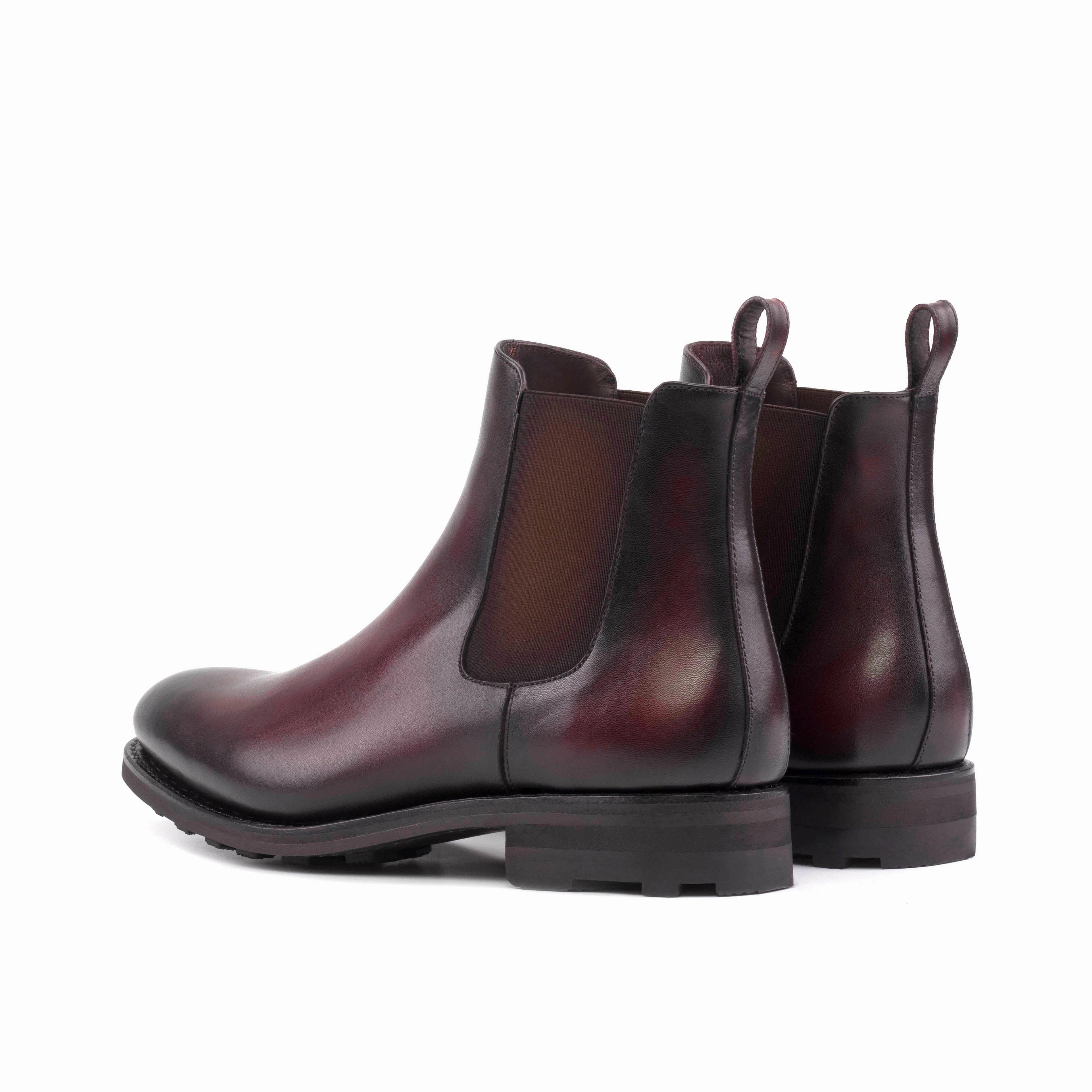 Burgundy Calf Leather Chelsea Boots Sonoma Suede Chelsea Boots