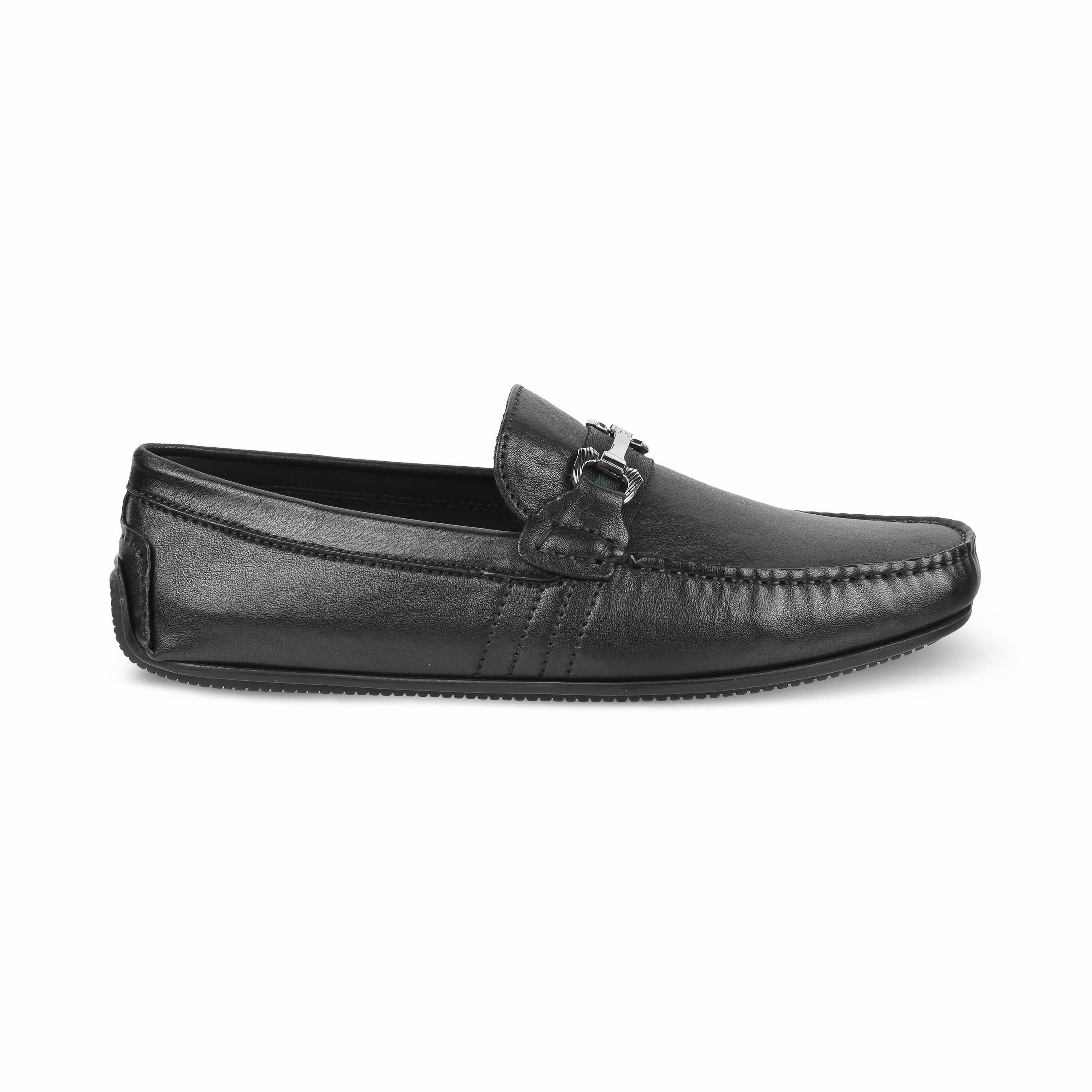 Lifestride Loafers Tresmode Leavre Black Men's Leather Driving Loafers