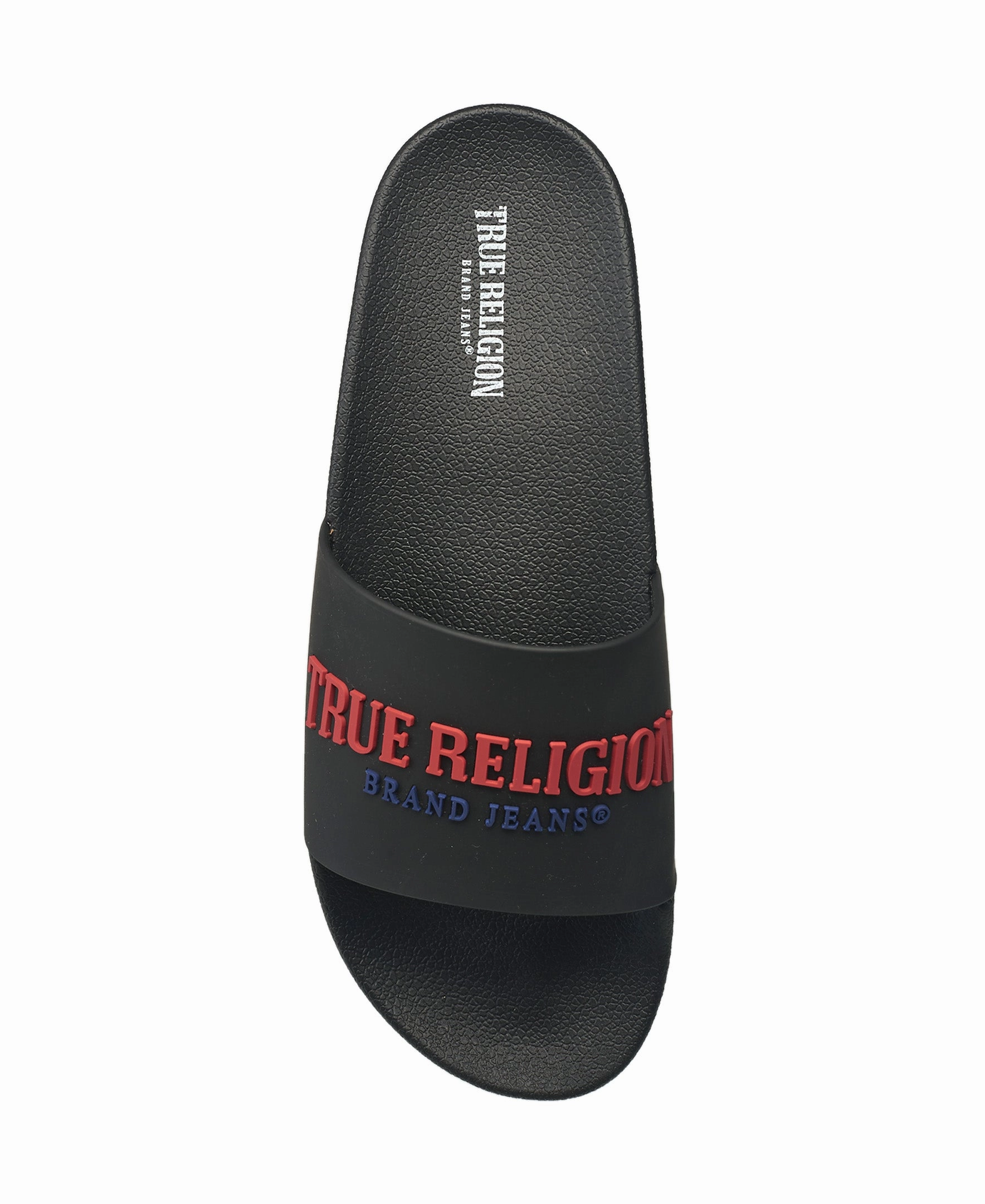 True Religion Men's Weezy Slides Talisman Slippers