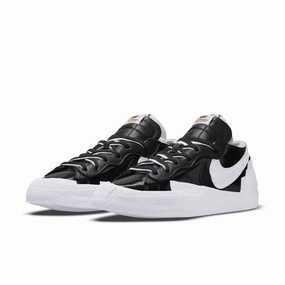 Nike Gt Cut Basketball Shoes Nike Blazer Low x Sacai DM6443-001 Men's 11 Black Patent Leather Shoes GBNC205