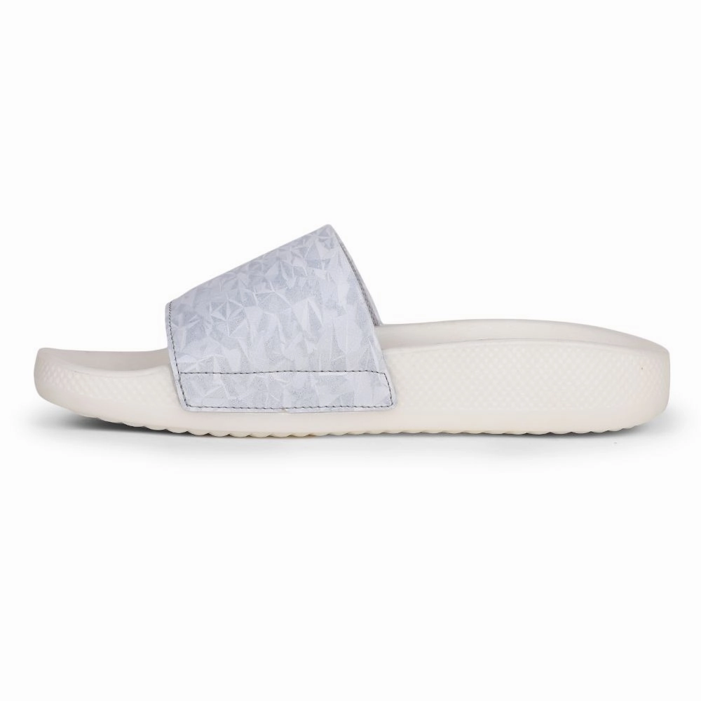 Leap7x By Liberty Men NITWALK-2 L.Grey Casual Slides Fair Isle Slippers