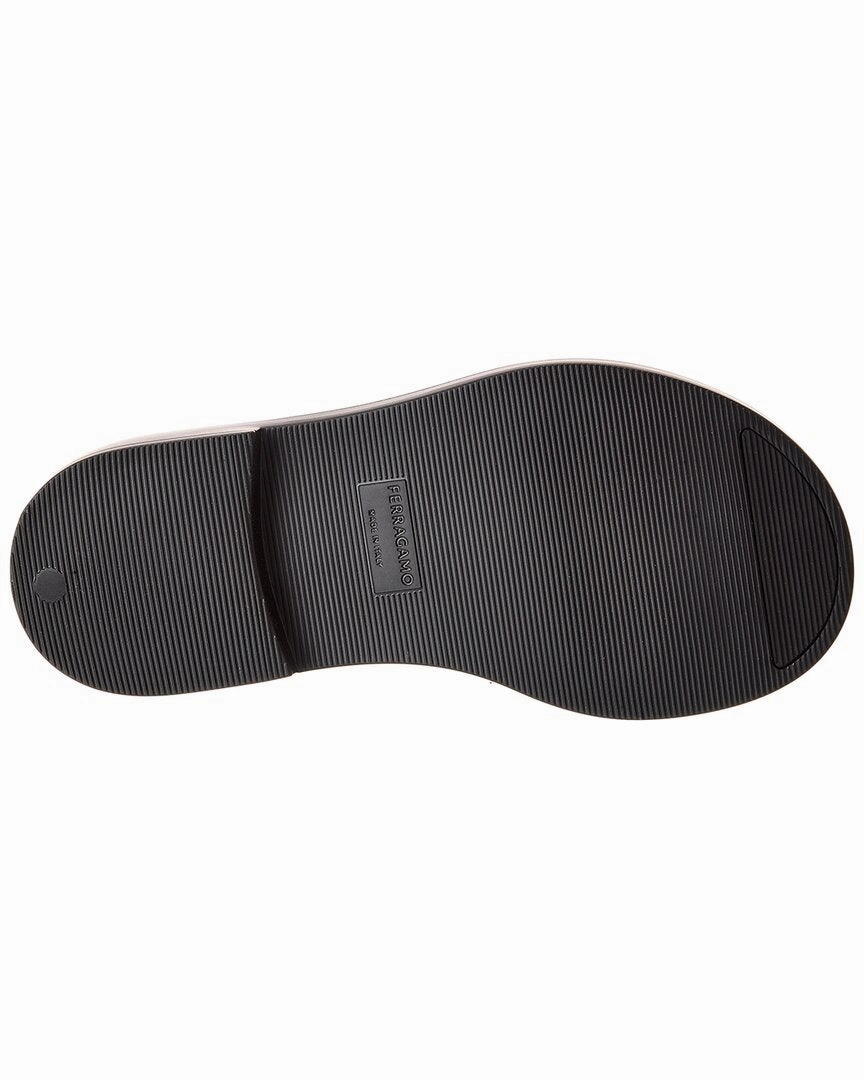 Ferragamo Giuneva Rubber Slide Rei Slippers