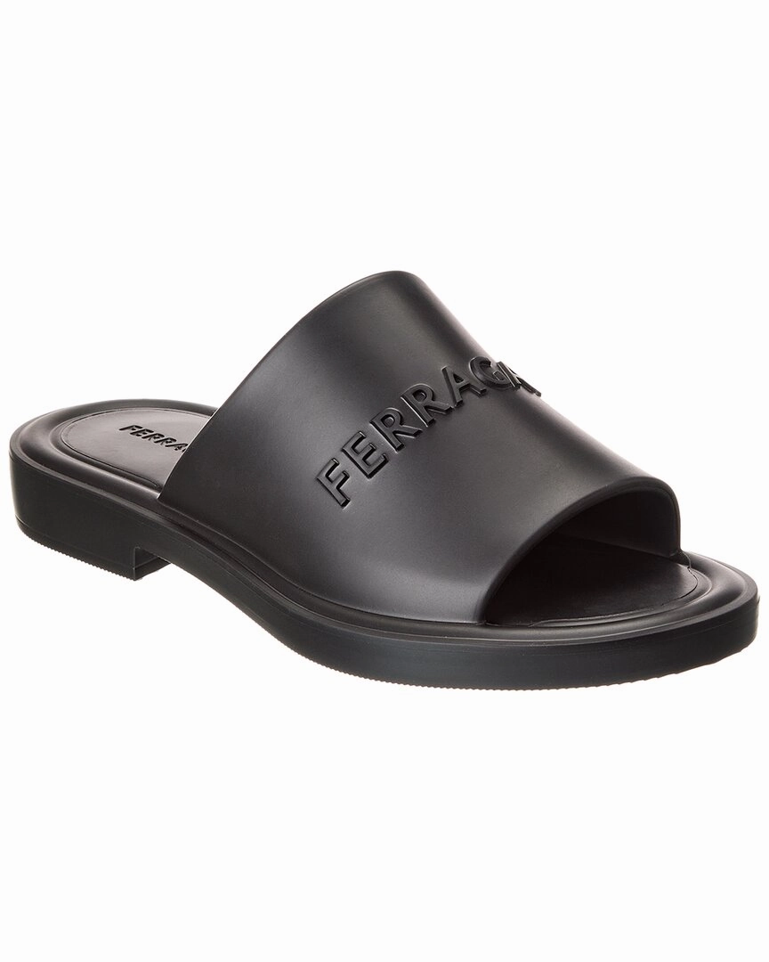 Ferragamo Giuneva Rubber Slide Offcourt Slide