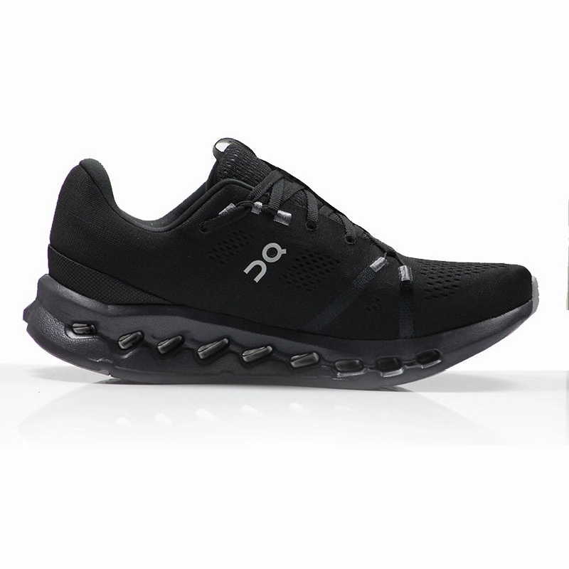 Running Shoes For Flat Wide Feet On Cloudsurfer Men's Running Shoe - All Black