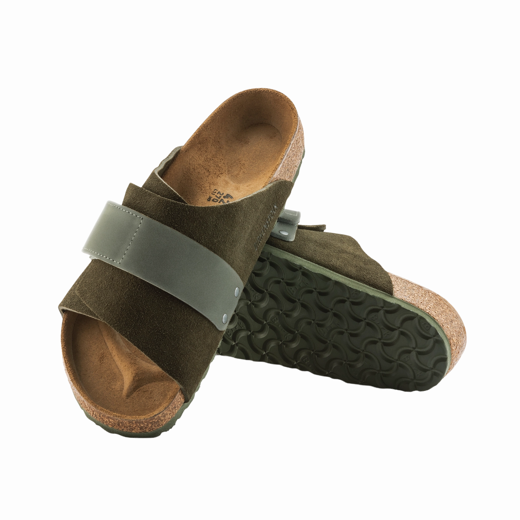 Men's Kyoto Suede Comfy Slide Sandals