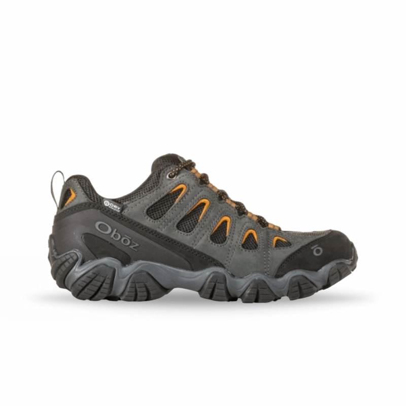On Cloudrock Waterproof Mid Hiking Boots Oboz Men's Sawtooth II Low Waterproof - Shadow/Burlap