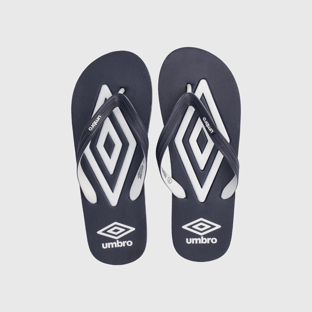 Flip Flops Cricut Umbro Mens Big Double Diamond Thong Sandals Navy