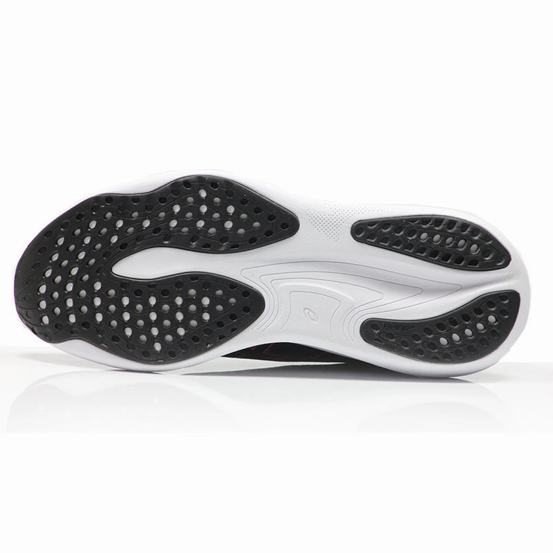 Asics Low Profile Running Shoes Asics Gel Nimbus 25 Men's Running Shoe - Midnight/Electric Red