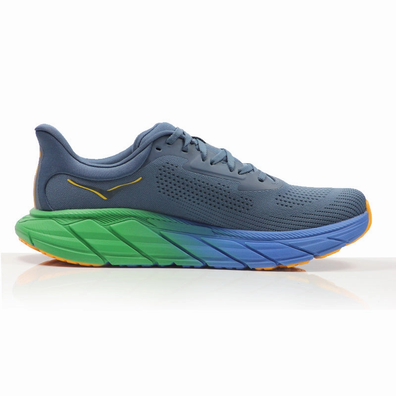 Responsive Cushioned Running Shoe Hoka One One Arahi 7 Men's Running Shoe - Thunder Cloud/Stormy Skies