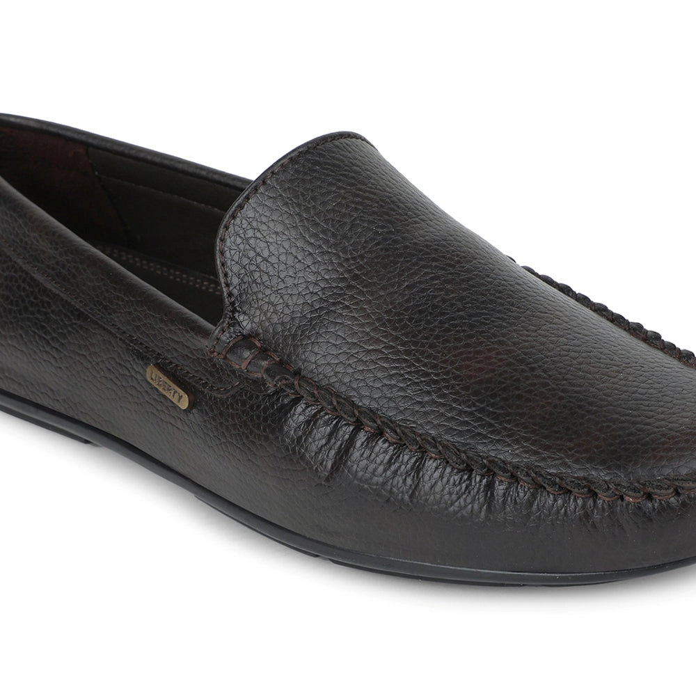 Pascucci Loafers Fortune Brown Casual Loafers For Men AVL-4 By Liberty