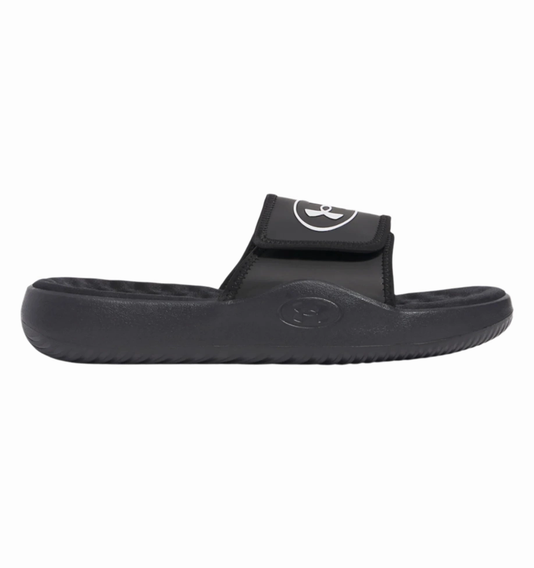 Under Armour Men's Ignite Pro 8 Memory Foam Slide - Black Shower Slides