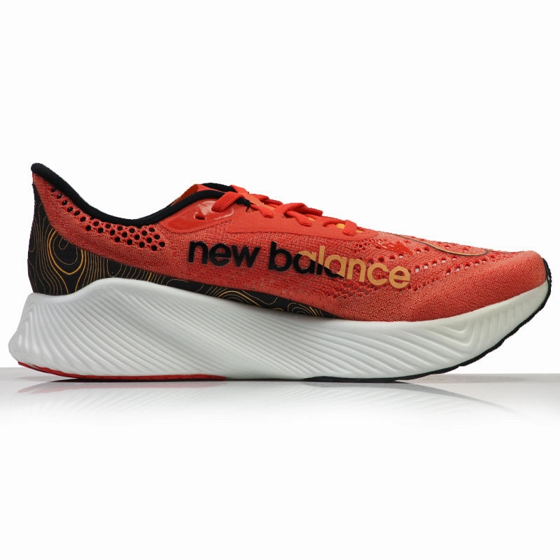New Balance FuelCell RC Elite V2 London Marathon 2021 Edition Men's Running Shoe - Orange/Black/White Best Running Shoes Who Supinate