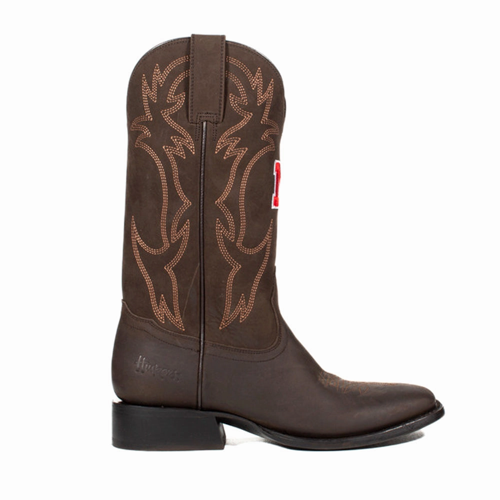 University of Nebraska Square Toe Pull On Cowboy Boots Highest Rated Steel Toe Boots