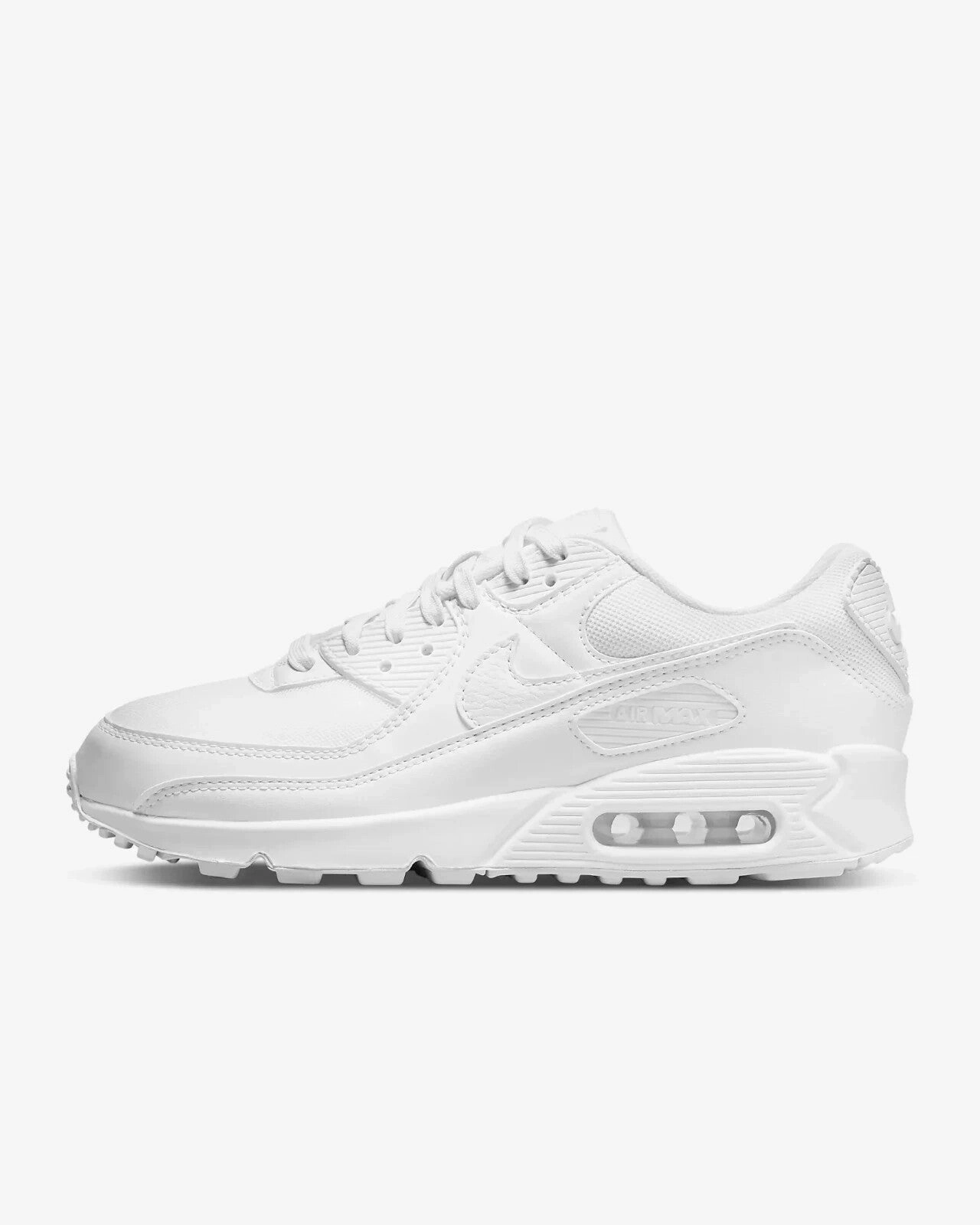 Nike Running Shoes In Wide Nike Air Max 90 DH8010-100 Sneakers Women's US 11.5 White Lifestyle Shoes FD1107