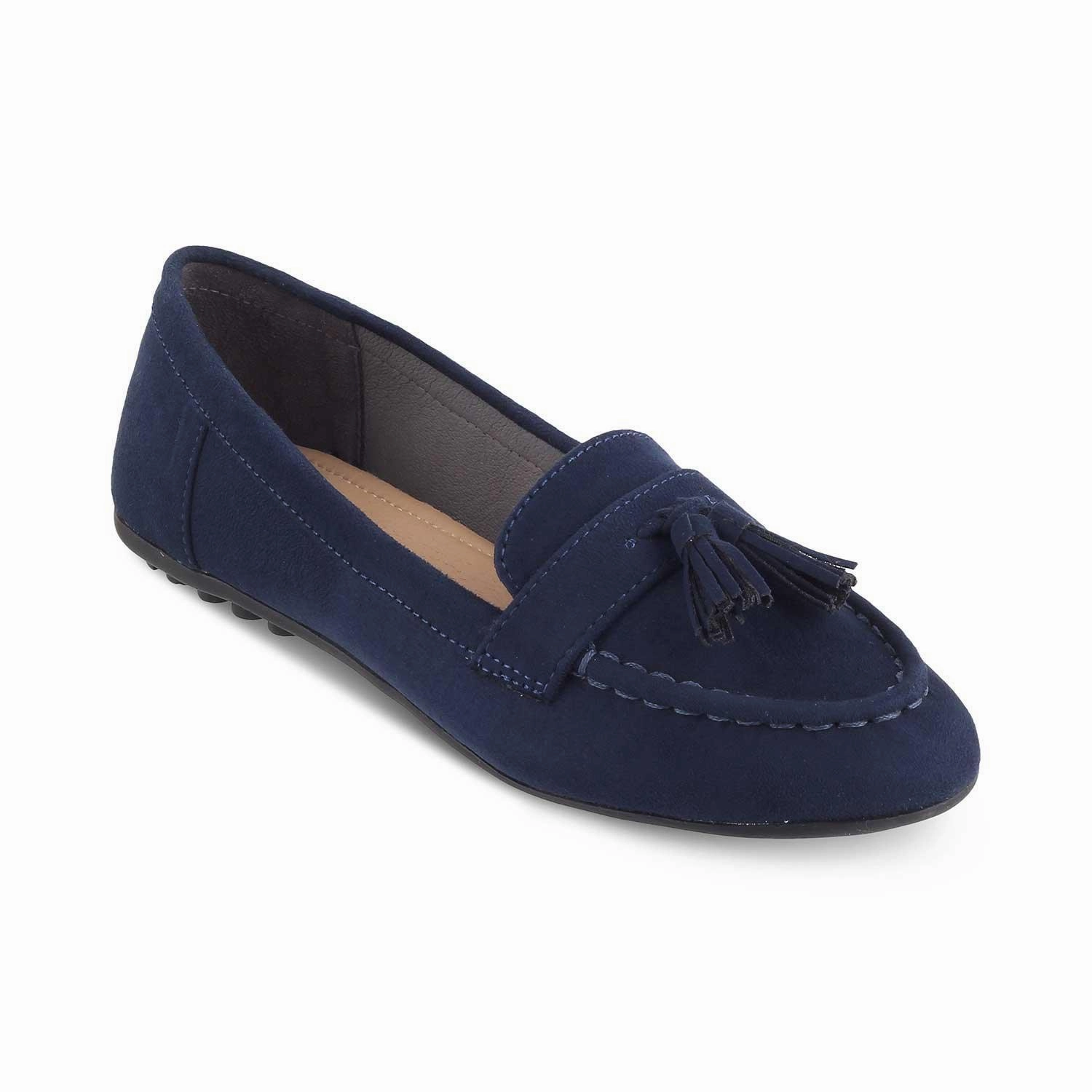 Tresmode Jonum Blue Women's Dress Tassel Loafers Elaina Loafers