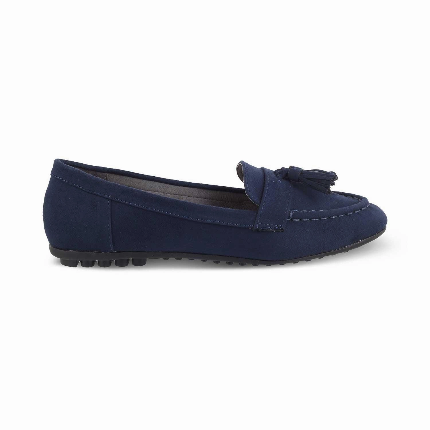 Kate Spade Leandra Loafers Tresmode Jonum Blue Women's Dress Tassel Loafers