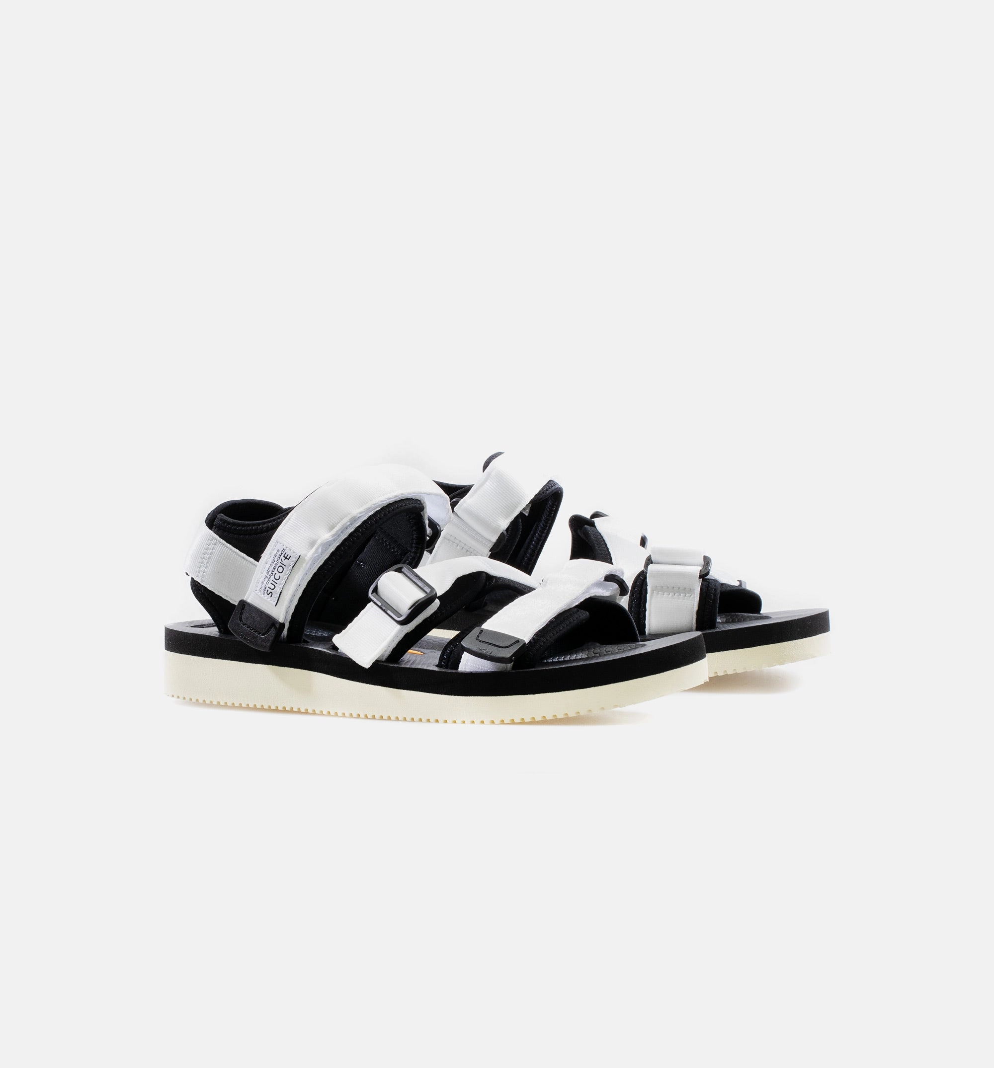 Japanese Sandals Wood Kisee-V Mens Sandals - White