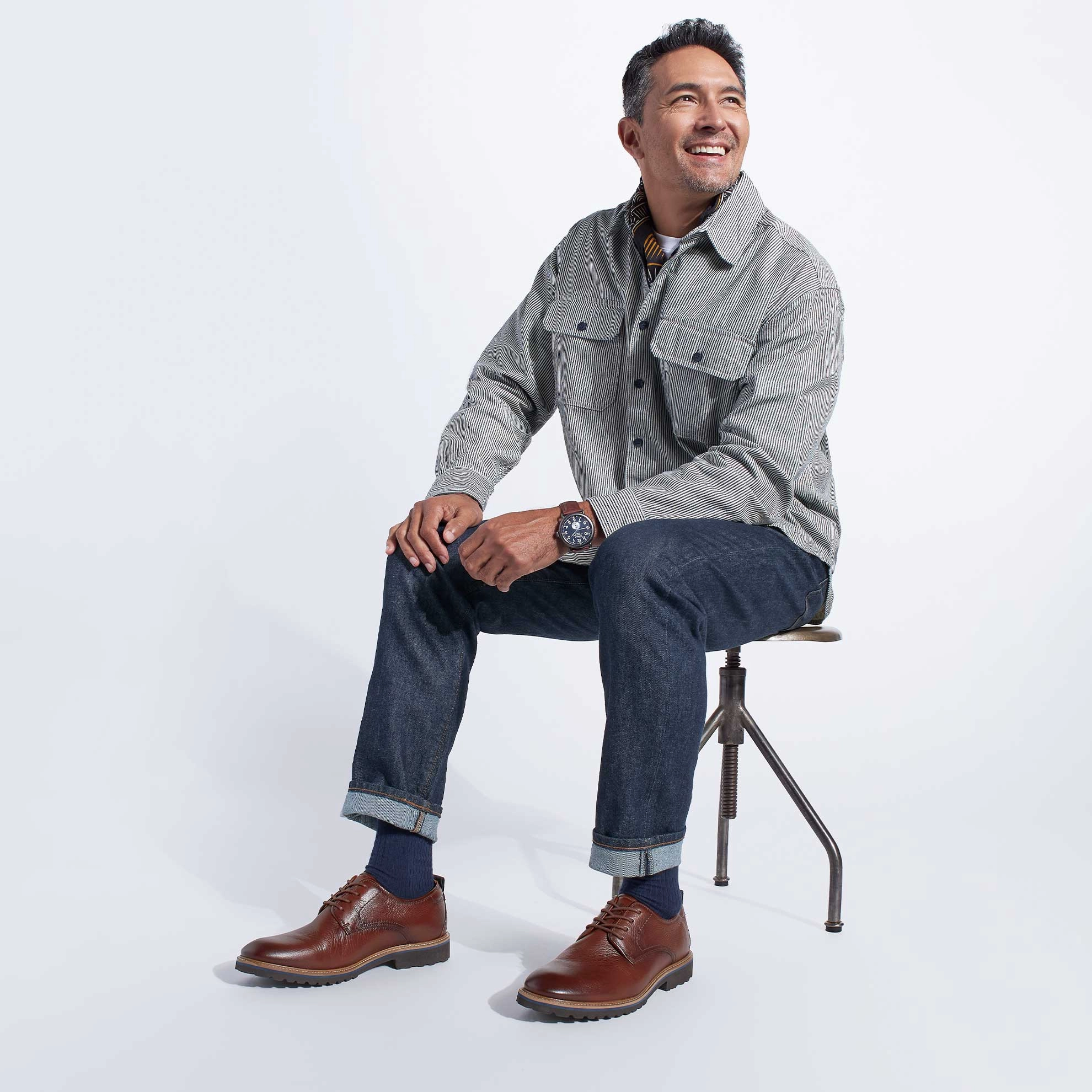 Brogues Before Oxfords MEN'S FEATHERLIGHT FOUNDER OXFORD - Samuel Hubbard