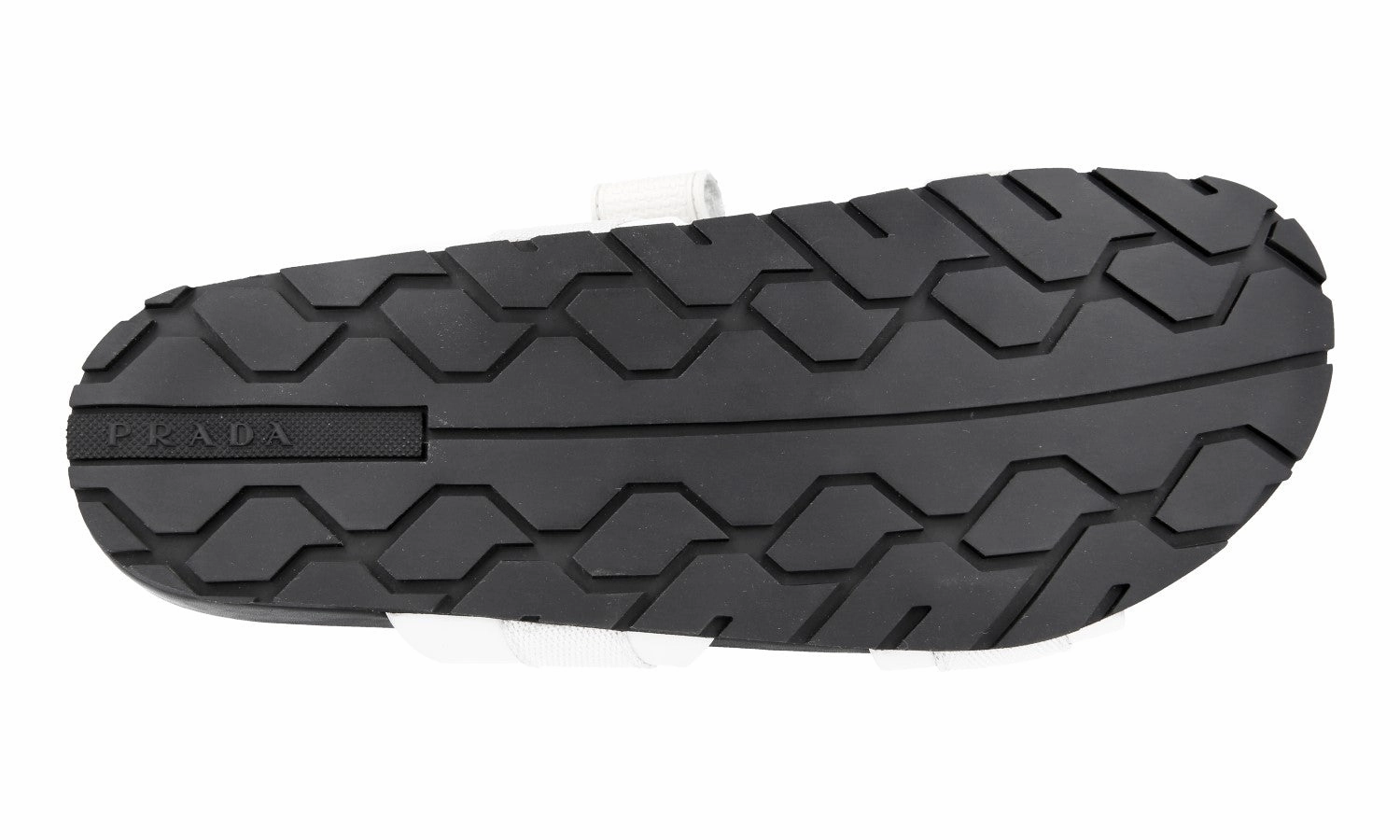 Prada Men's White Leather Sandals 2X3002 Sandals Resorts St Vincent