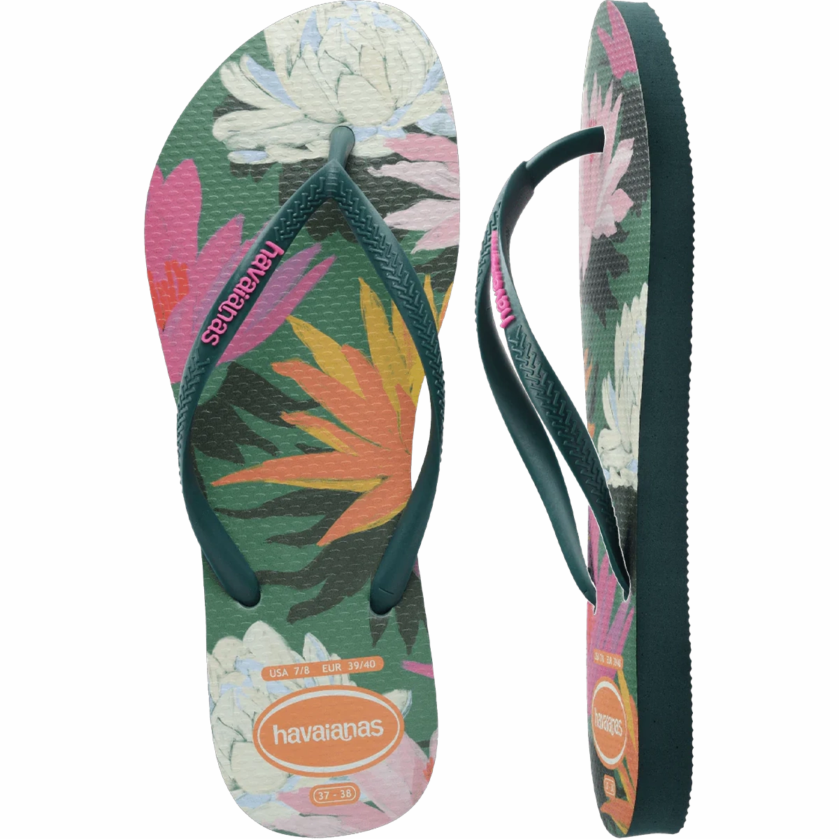 Women's Slim Bliss Frog Flip Flops