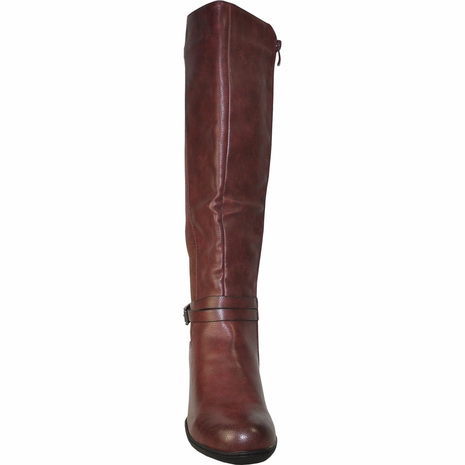 Knee High Boots Shop VANGELO Women Boot HF8422 Knee High Dress Bordo Red