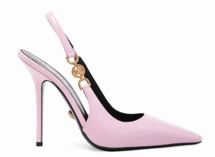 Versace Medusa '95 slingback pumps High Heels Shoes 2016
