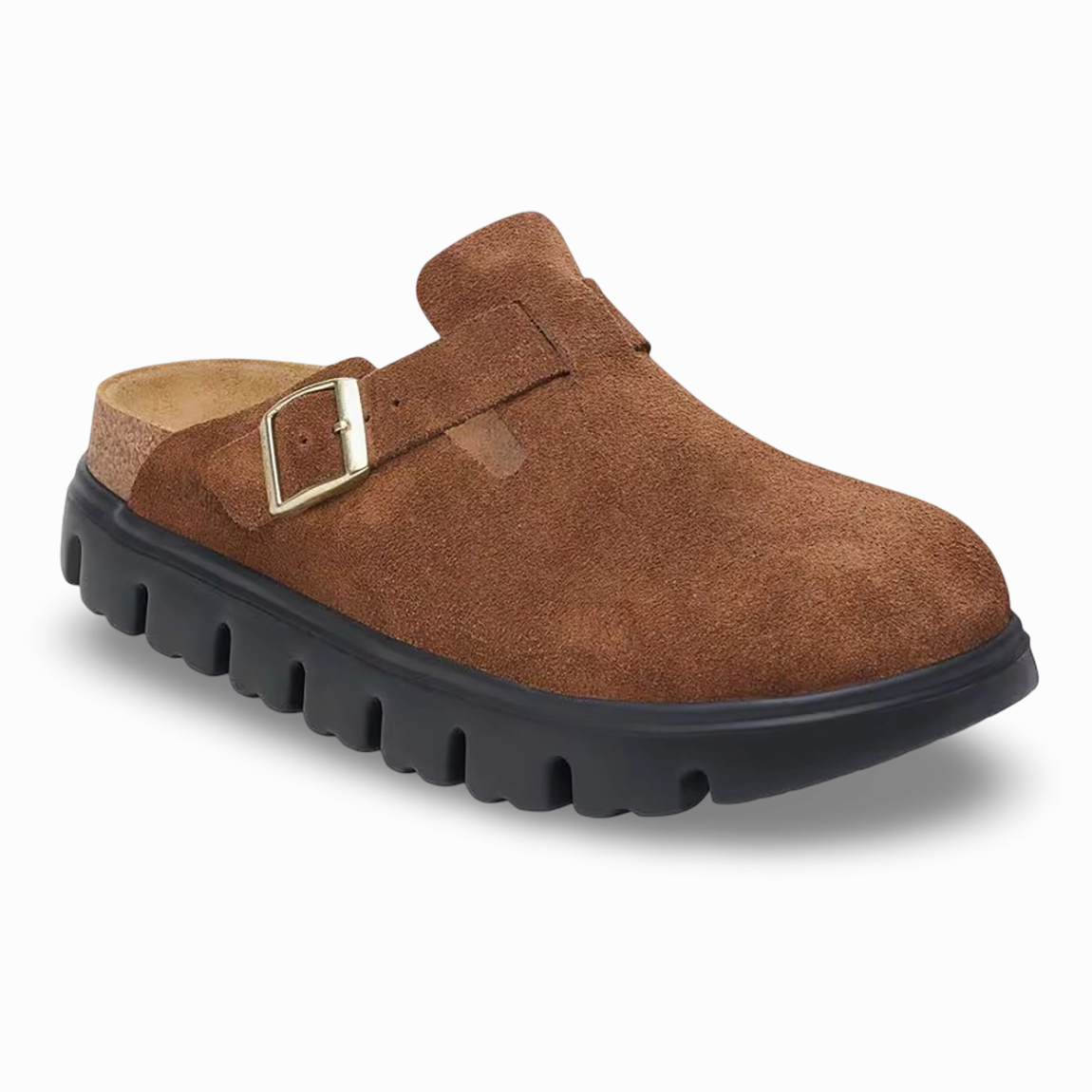 Corduroy Birk Clogs Boston Chunky