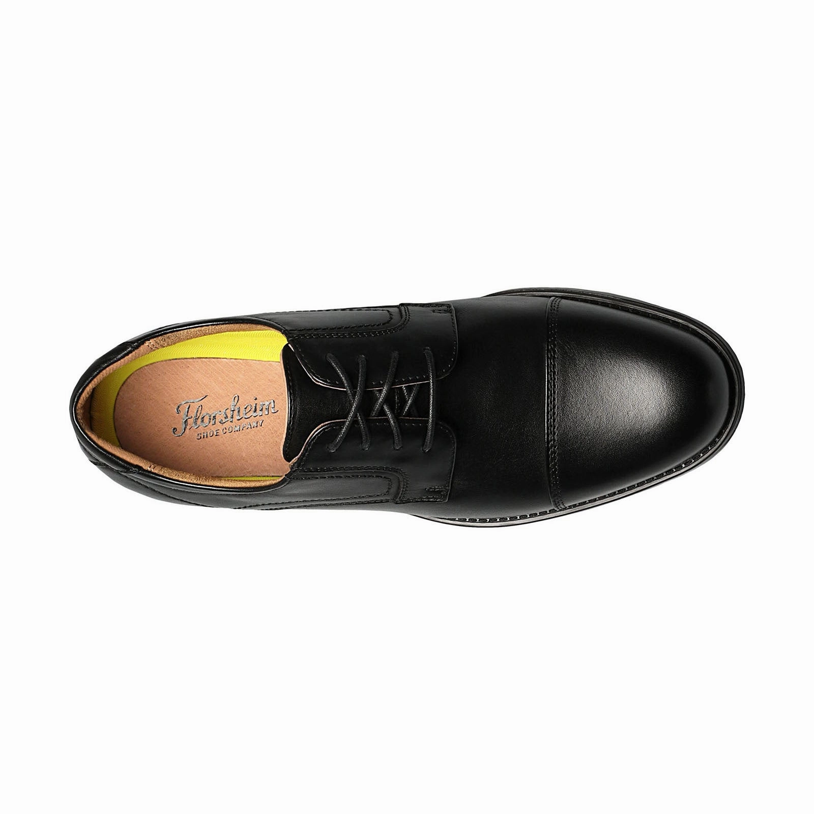 Lace Up Oxfords Shoes Men's Florsheim, Medfield Cap Toe Oxford