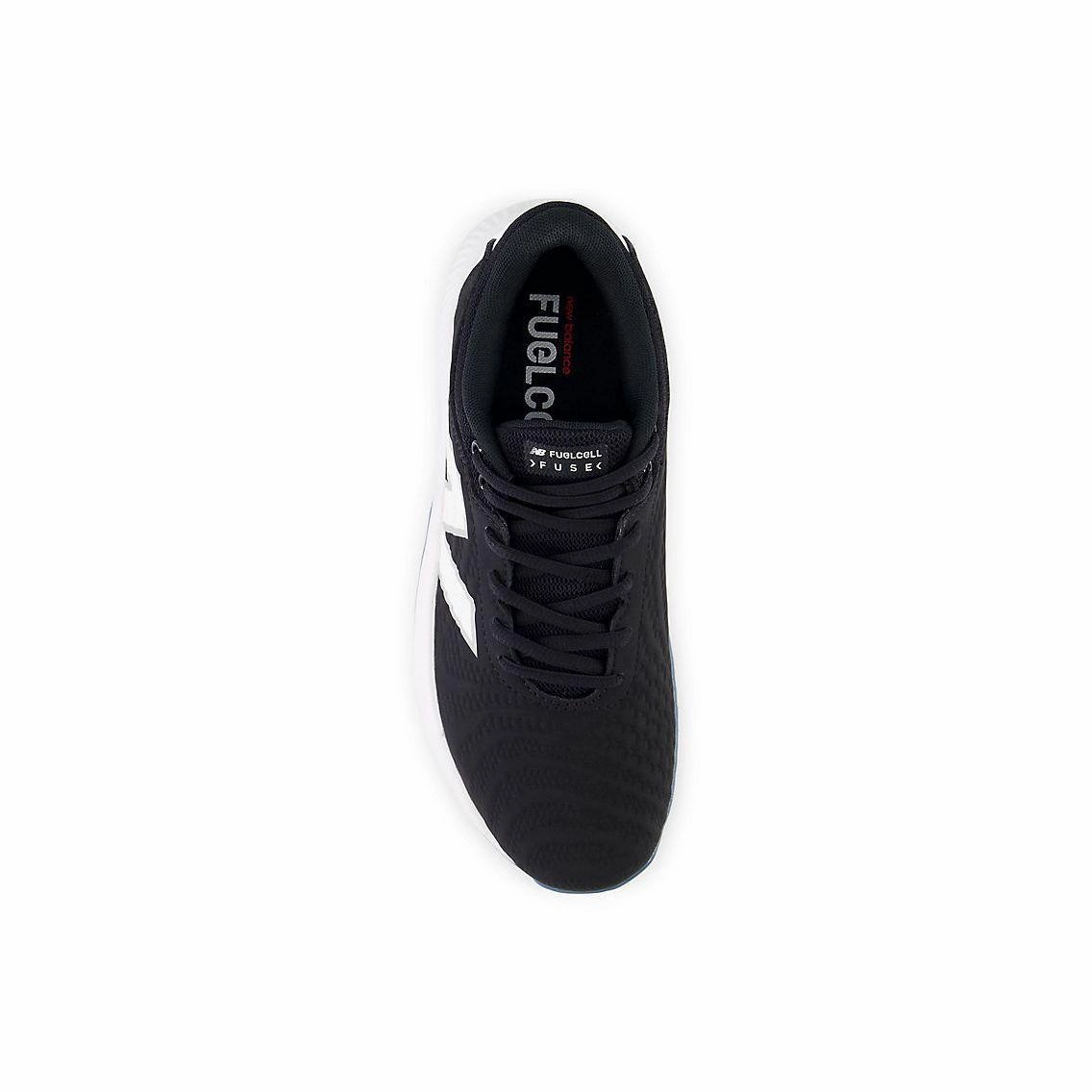 New Balance Women's FuelCell FUSE v4 Turf Trainer Softball Shoes - Black/Optic White - STFUSEK4 New Balance Triple Black 2002r